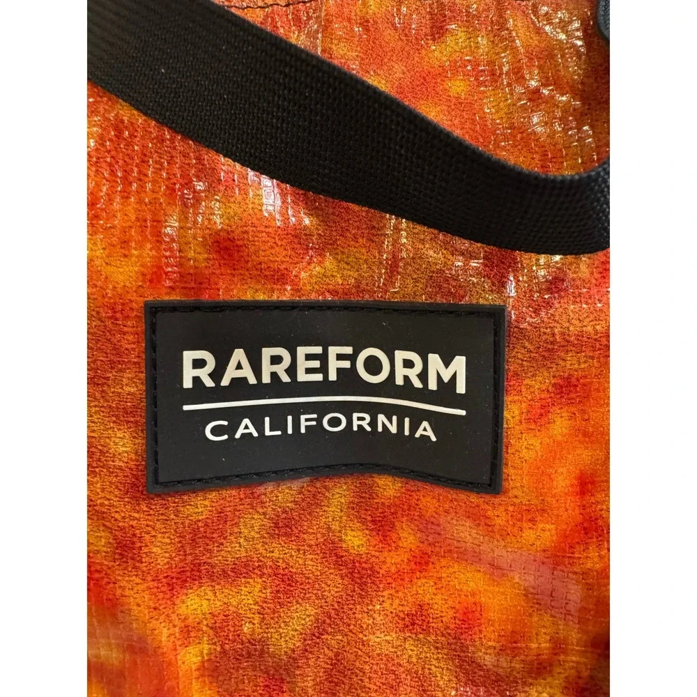 Rareform Duffel Bag Unisex Medium Orange Yellow New Repurposed‎ Billboard Vinyl